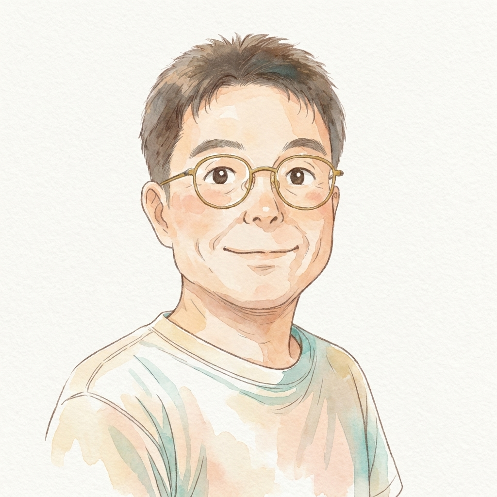 猪熊和仁の似顔絵