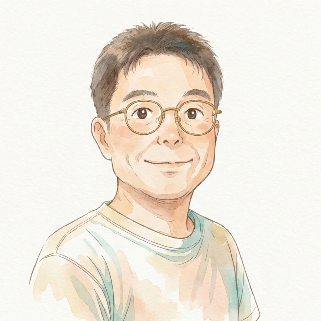 猪熊和仁の似顔絵